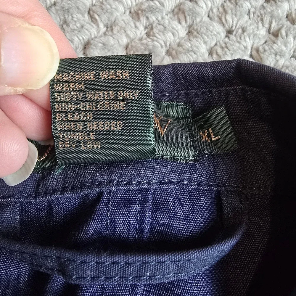 J. Crew Oarsman XL Navy Blue Chore Jacket Utility Field Coat Heavyweight